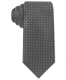 Print it-this silk tie from Ben Sherman will have you in the savvy style spotlight.