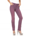 Channel your inner rocker with these cool, tinted jeans in an of-the-moment faded wash from DKNY Jeans!