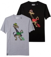 Put up your dukes. This graphic tee from LRG gives you the fighting spirit.