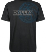 Show your love for the Dallas Mavericks in this cool graphic tee by adidas.