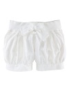 Relaxed-fitting bubble short in soft cotton jersey with a wide drawstring waistband and cuffed hem.