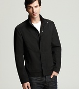 Elie Tahari Eric Nylon Short Jacket