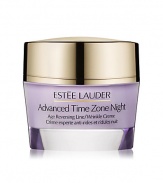 Help rewind the visible signs of aging at night. Look more beautiful every morning. This advanced night creme is proven to help reverse the look of aging. Delivers the intensive moisture your skin needs all night. Our revolutionary Tri-HA Cell Signaling Complex helps boost skin's natural production of line-plumping hyaluronic acid. A nighttime amino acid complex helps optimize skin's natural replenishment of wrinkle-smoothing collagen. Made in USA. 1.7 oz. 