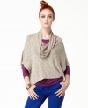 Go for slouchy style that's so on-trend this season with Bar II's boxy sweater -- a hot layering piece!