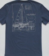 This nautical-inspired t-shirt from Tommy Hilfiger will have your style at full sail.