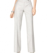 Calvin Klein's sleek pants are a fashionable fundamental for your spring work wardrobe. Mix and match or pair with other pieces from the collection of suit separates!