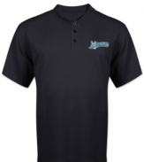 First class. Let everyone know you think the Miami Marlins are top-rate in this MLB classic polo shirt from Majestic.