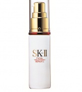 SK-II's unique, highly concentrated serum hydrates the skin helping to reduce the appearance of fine lines, while improving the skin's texture. A light yet powerful replenishing serum with rich moisturizers and Pitera *4. These ingredients are repeatedly filtered to produce a high-powered anti-aging element. Replenishes thirsty skin, leaving it silky and smooth. 1 oz.