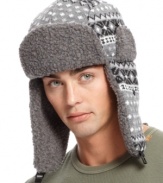 Snatch up the perfect cap to your warm winter look with this trapper hat from American Rag.