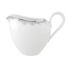 White Lace bone china is characterized by its diverse series of borders all rendered in precious platinum. The classic combination of platinum and white radiates on the table. A truly classic look.