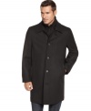 Greet the season the right way in this sleek Nautica topcoat.