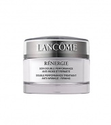 Anti-Wrinkle and Firming Treatment-Day & Night. Rediscover your skin's youthful strength, firmness and resilience. Thanks to a unique firming and anti-wrinkle effect that fortifies skin - making the skim plumper and smoother - this double performance treatment is proven to dramatically decrease the appearance of fine lines and wrinkles. The Result: Leaves your skin feeling lifted, firmer; smooth and supple. 1.7 oz. 