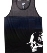 Urban army. Enlist in a surefire weekend style with this tank from Metal Mulisha.