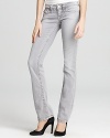 True Religion Jeans - Billy Super T Straight Leg Jeans in Seal Wash