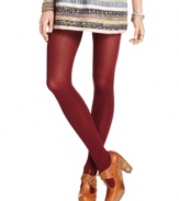 A must-have layering piece, these Free People tights inject your outfit with a dose of color while keeping you warm!