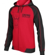 Show your love for the Chicago Bulls in this NBA hoodie by adidas.