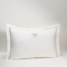 Made from soft, Egyptian cotton, these standard shams with scalloped hem detail are crisp as they are versatile.