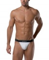 Get full support and the freedom you need with a pair of cotton stretch thongs from Papi.