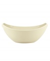 Feature modern elegance on your menu with this Classic Fjord small all-purpose bowl. Dansk serves up glossy khaki-colored stoneware with a fluid, sloping edge for a look that's totally fresh.