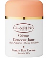 Essential daytime moisture care to calm and soothe sensitive facial skin. Its creamy texture is enriched with the gentlest botanicals to comfort delicate, temperamental skin. Immediately helps calm sensitive skin discomfort, diminishes redness and helps maintain perfect moisture balance. Available in an airless pump container only, 1.7 oz. Imported from France. 