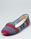 Charles Philip Loafers - Peruvian Stripe Smoking Shoe