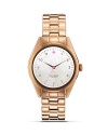 Make this rose gold-plated stunner from kate spade new york a go-to to add practicality to your portfolio. This watch boasts a polished look, so wear it to finish crisp, tailored styles.