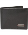 Keep your stuff in style with this leather wallet from Tommy Hilfiger.