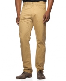 Add some texture to your casual style with these corduroy trousers from Argyle Culture.