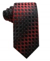 Sleek and contemporary, add this Alfani tie as a sharp update to your collection.