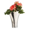 Some vases clash with free-flowing floral arrangements, but this one wouldn't dream of it! Thoughtfully and quietly asymmetrical, our trumpet-shaped Ellipse Vase has anorganically molded form that supports your favorite tall stems with unassuming glamour. Flawless as a dinner centerpiece or as an accent in a living room or bedroom. When you purchase the Ellipse Vase, you might just have to start buying flowers more often!