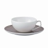 This classic design from Rosenthal now features a new series of graphics which follow the contours of each item, thus emphasizing its shape. The designs take on the theme of structure by playing with the contrast between matte and glossy surfaces- an idea that Walter Gropius himself pursued in his first design.