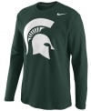 Keep the momentum moving forward with a show of support for your favorite team in this Michigan State Spartans NCAA thermal shirt.