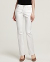 Eileen Fisher Straight Jeans in White