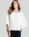 Quotation: Sweet Pea Top - Ruffle Kimono Sleeve