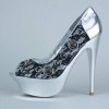 Fahrenheit Hucci-26 Peep Toe Stiletto