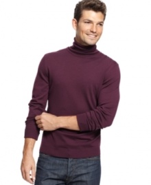 Solid and uncomplicated is this forever classic slim fit virgin wool Bakary turtleneck by BOSS Black.