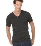 This V-neck from HUGO by Hugo Boss is slightly deeper than usual while holding fast to its classic good looks.