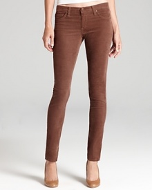 AG Adriano Goldschmied plush corduroy leggings in a fall-perfect wash boast go-anywhere style.