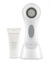 NEW Clarisonic Aria infuses patented sonic cleansing with a harmonic blend of function and form. Sleek, modern, intuitive, Aria sings with 3 speeds, and a real time battery life indicator. Set includes Hi-gloss White Aria, sensitive Brush Head, dual functioning drying stand, USB enabled pLink charger, and 1 oz. Refreshing Gel Cleanser. Please note: USB enabled pLink charger not shown. 