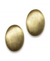 Go mod with these geometric disks earrings from Jones New York. Earrings crafted from gold-plated mixed metal. Approximate width: 3/4 inch.