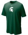 Keep team spirit rolling with this Michigan State Spartans NCAA t-shirt from Nike.