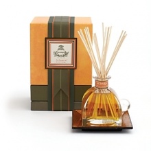 Infuse your home with the redolent fragrance of clove, bitter orange and just a touch of cypress for a luxurious, welcoming aroma that warms your spirit. This fine diffuser also makes a sweet gift.