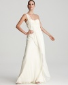 LM by Mignon Gown - Rosette One Shoulder Gown