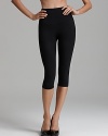 Feel comfortably controlled with these cotton capri leggings from Yummie Tummie. Style #YT2-041