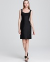 Armani Collezioni Dress - Gazar Organza Ruched Front Tank