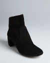 French designer Jean-Michel Cazabat brings his chic aesthetic into abbreviated booties that quietly make a statement.