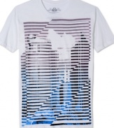 Get set to hit the streets. This American Rag t-shirt has a rad graphic with urban edge.