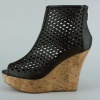 JP Originals Ceaser Peep Toe Wedge