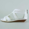 JP Originals Denisa Open Toe Gladiator Wedge