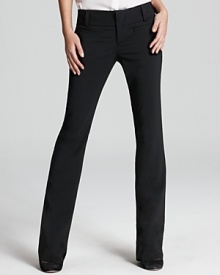 Alice + Olivia Pants - Scarlet Stretch Suiting